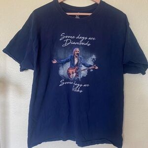 Men's Blue Graphic T-Shirt